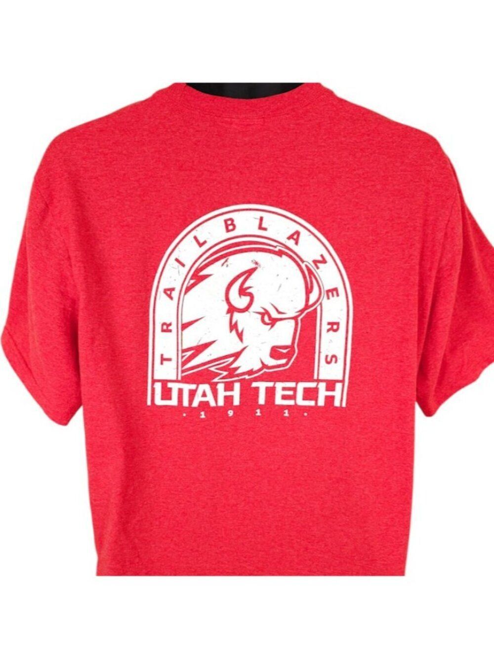 Utah Tech Trailblazers T Shirt Mens Size XL Red NCAA University
